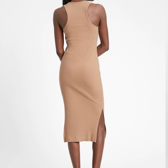 NWT SOLD OUT! Banana Republic Black Maxi Henley S - Picture 2 of 3